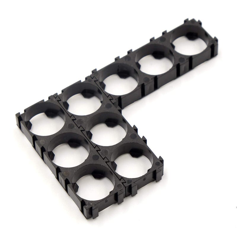 Bestol 3x5 Cell/4x5 Cell/2xCell/3xCell/18x6x50x1 Cell 18x6x50 Batteries Spacer Radiating Shell Plastic Heat Holder Bracket (100pcs Triple Bracket) - Image 4